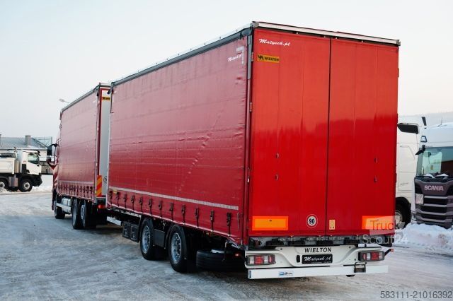 Camion jumbo VOLVO FH 460 / ZESTAW TANDEM / 120 M3 / PRZEJAZDOWY /