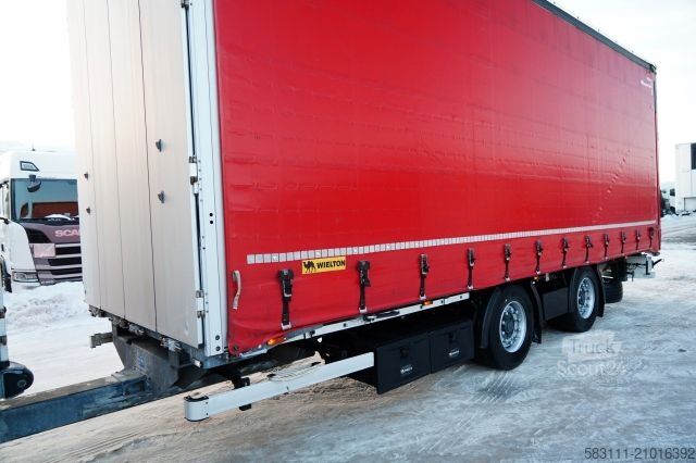 Camion jumbo VOLVO FH 460 / ZESTAW TANDEM / 120 M3 / PRZEJAZDOWY /