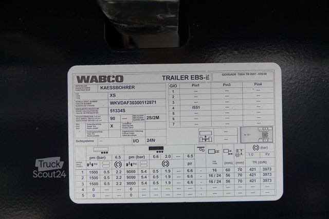 Open semitrailer with tarp KÄSSBOHRER FIRANKA / MEGA / LOWDECK / 2021 ROK / DACH PODNO