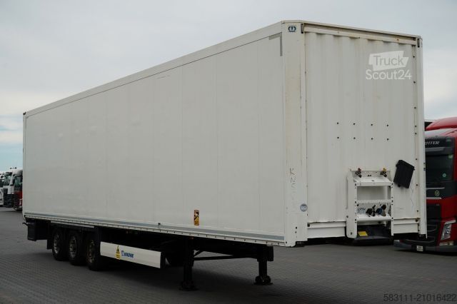 Rashladna poluprikolica KRONE / KONTENER / MEGA / DOPPELSTOCK / 2016