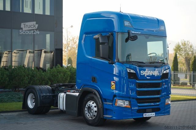 Standard tractor unit SCANIA R 450 / RETARDER / HYDRAULIKA / I-PARK COOL / AL