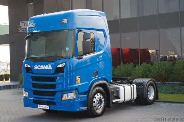 Standard tractor unit SCANIA R 450 / RETARDER / HYDRAULIKA / I-PARK COOL / AL