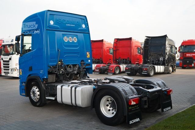 Standard tractor unit SCANIA R 450 / RETARDER / HYDRAULIKA / I-PARK COOL / AL