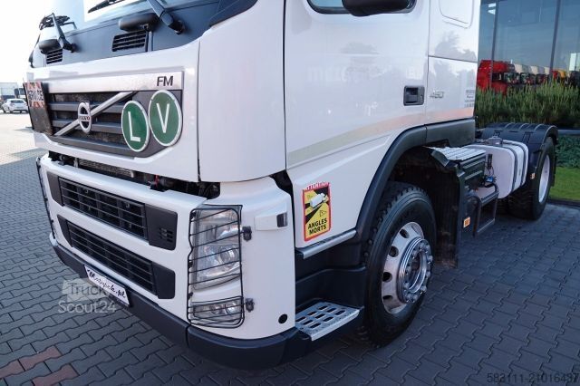 Tracteur routier standard VOLVO FM 450 / ADR / HYDRAULIKA /  RETARDER / ALUFELGI