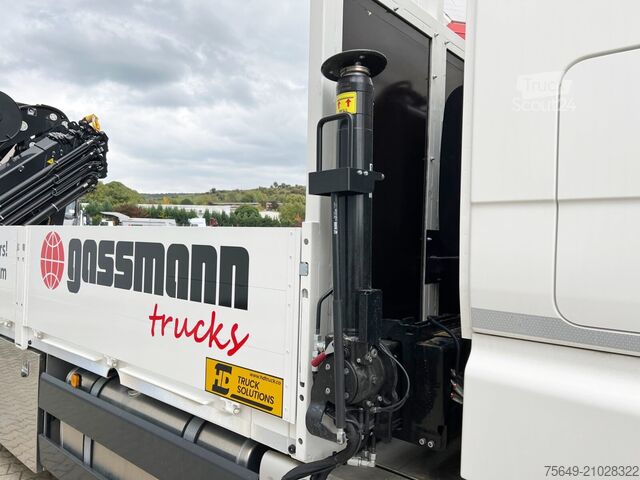 Autolaadkraan MAN TGX 26.510 6x2-4 LL CH TGX 26.510 6x2-4 LL, Kran Hiab X-HiPro 548 E-8, Lenk-/Liftachse, TwistLock 20Fuß, Funk, Retarder