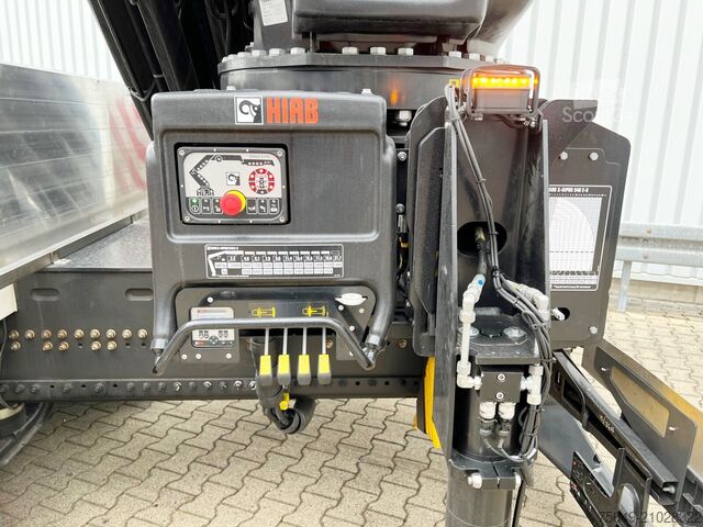 Autolaadkraan MAN TGX 26.510 6x2-4 LL CH TGX 26.510 6x2-4 LL, Kran Hiab X-HiPro 548 E-8, Lenk-/Liftachse, TwistLock 20Fuß, Funk, Retarder