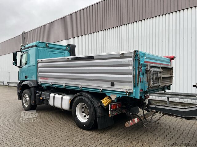 Camion-benne tricar Mercedes-Benz Arocs 1846 LK 4x4 HAD Arocs 1846 LK 4x4 HAD, HydroDrive, Retarder, Alu-Bordwände, ca. 10m³