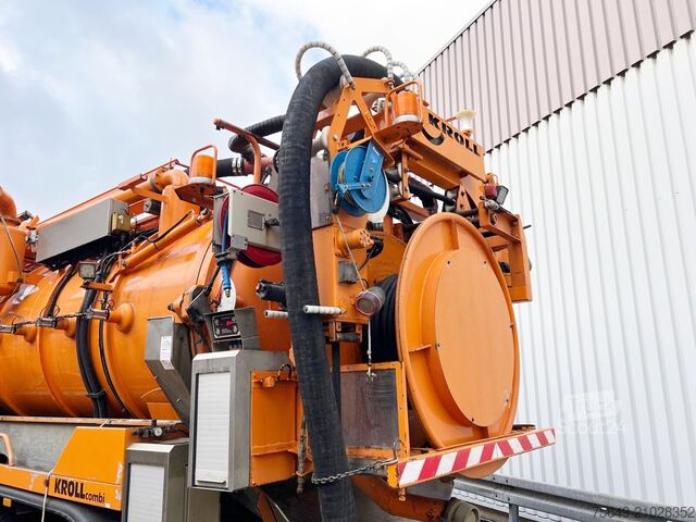 Special purpose truck Mercedes-Benz Actros 2544 L 6x2 Actros 2544 L 6x2, Lenkachse, Kroll Saug-/Spülwagen ca. 12m³, Funk