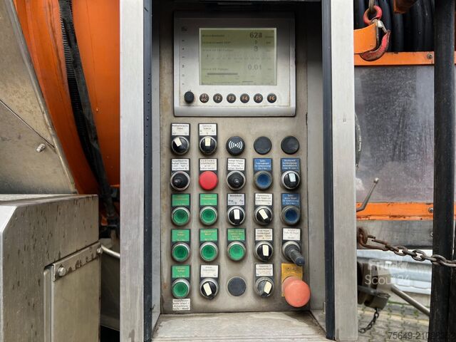 Special purpose truck Mercedes-Benz Actros 2544 L 6x2 Actros 2544 L 6x2, Lenkachse, Kroll Saug-/Spülwagen ca. 12m³, Funk