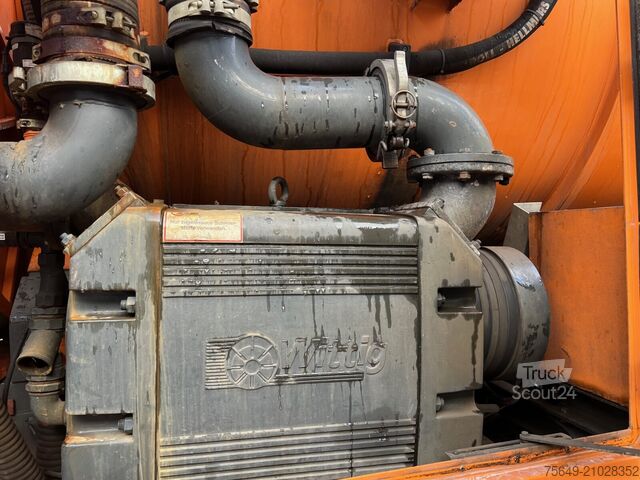 Special purpose truck Mercedes-Benz Actros 2544 L 6x2 Actros 2544 L 6x2, Lenkachse, Kroll Saug-/Spülwagen ca. 12m³, Funk