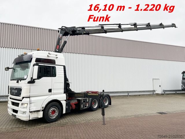 Torenkraan MAN TGX 26.480 6x4 BLS TGX 26.480 6x4 BLS mit Kran Hiab 288E-6 Hipro, Funk