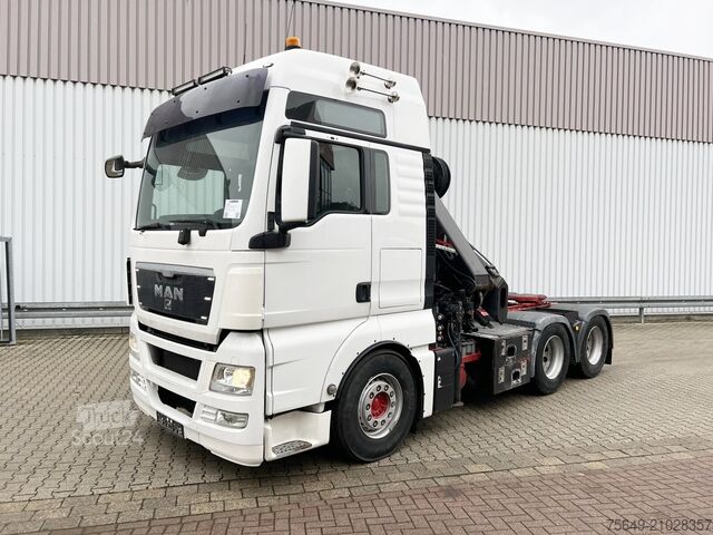 Torenkraan MAN TGX 26.480 6x4 BLS TGX 26.480 6x4 BLS mit Kran Hiab 288E-6 Hipro, Funk
