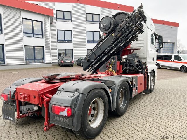 Torenkraan MAN TGX 26.480 6x4 BLS TGX 26.480 6x4 BLS mit Kran Hiab 288E-6 Hipro, Funk
