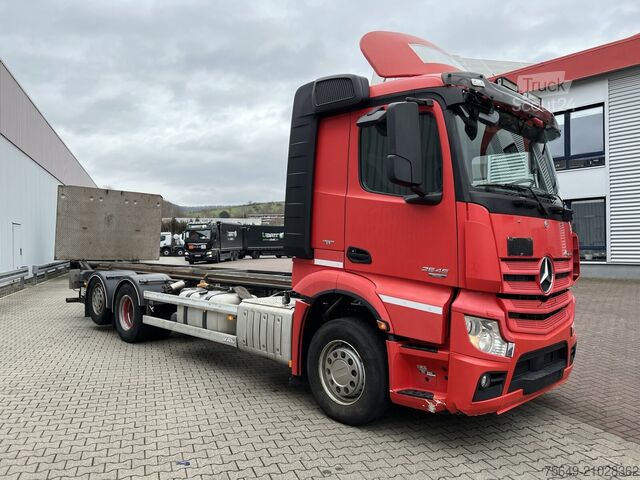 Бортовой грузовик Mercedes-Benz Actros 2645 6x2 Actros 2645 6x2, Retarder, Liftachse, AWL, Hiab LBW
