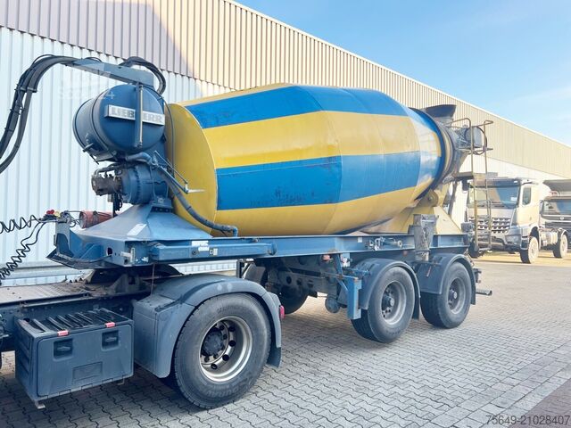 Mobiele betoncentrale MÜLLER MITTELTAL SF 32 BM/BS mit LIEBHERR Betonmischer ca. 10m³  MITTELTAL SF 32 BM/BS mit LIEBHERR Betonmischer ca. 10m³, Liftachse