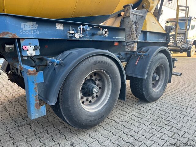 Mobiele betoncentrale MÜLLER MITTELTAL SF 32 BM/BS mit LIEBHERR Betonmischer ca. 10m³  MITTELTAL SF 32 BM/BS mit LIEBHERR Betonmischer ca. 10m³, Liftachse