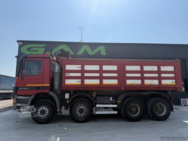 трьохсторонній самоскид Mercedes-Benz Actros 4143K Kipper 20cbm 8x4 40Ton