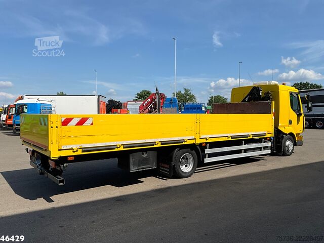 شاحنة رافعة Renault Midlum 220 Hiab 4 Tonmeter laadkraan
