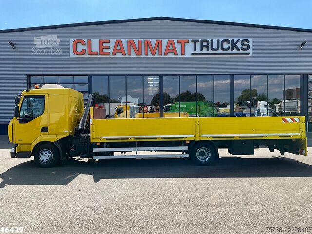 شاحنة رافعة Renault Midlum 220 Hiab 4 Tonmeter laadkraan
