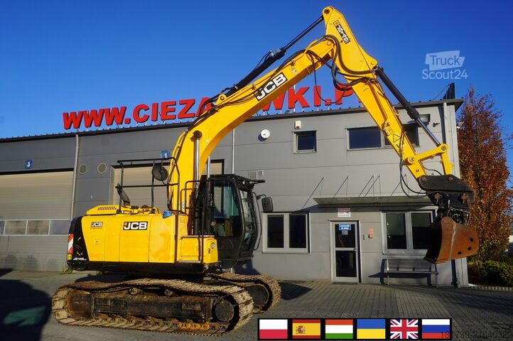 Pelle sur chenilles JCB JS 145LC crawler excavator / 4800 MTH