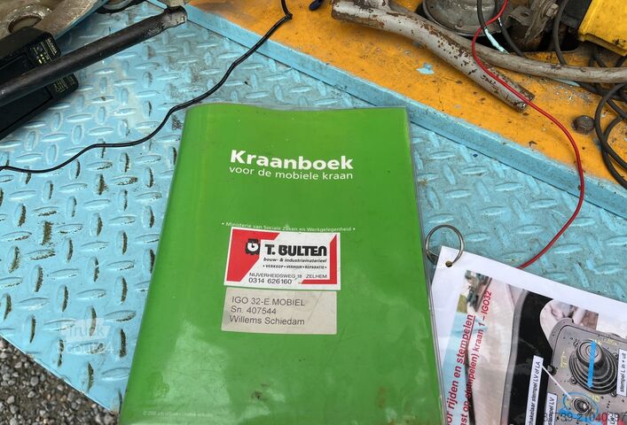 Αυτόνομος κινητός γερανός πύργου Potain IGO32 Tri/A Mobile self-erecting tower c