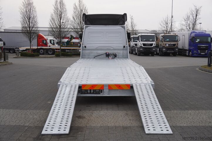 Autotransporter Mercedes-Benz Atego 818 /E6/ NEW GALVANIZED tow truck