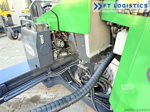 4-way forklift Combilift C4000 GAS TRIPLEX 5550 FREE LIFT CABIN