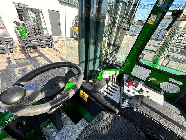 4-way forklift truck Combilift C4000 / LPG / DUPLEX / 4500MM /FREE LIFT