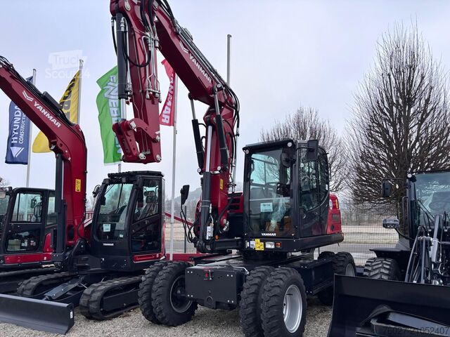 Pelle sur pneus Yanmar B110W