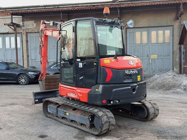 Miniescavatore KUBOTA KX 060-5 Abbruchhammer*Grabenräumwanne +2xLöffel