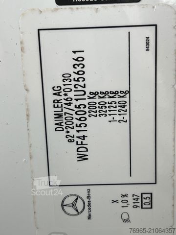 Panelová dodávka MERCEDES-BENZ Citan 109 EXTRALANG NAVI LKW SCHRÄNKE PDC EURO 6