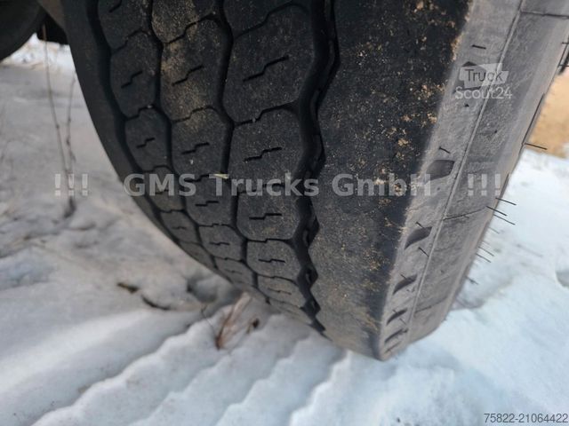 Platós teherautó ponyvával MAN TGX 26.500 / Zug / Ret / Lenkachse / XL Zertifik