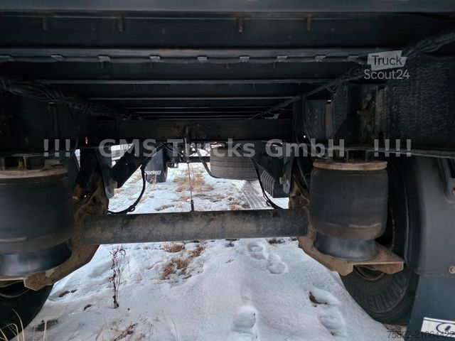 Platós teherautó ponyvával MAN TGX 26.500 / Zug / Ret / Lenkachse / XL Zertifik