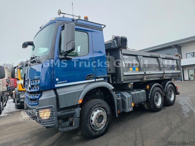 Autocarro ribaltabile MERCEDES-BENZ Arocs 2653 / 6X4 / Meiller BORDMATIK / 50mm AHK