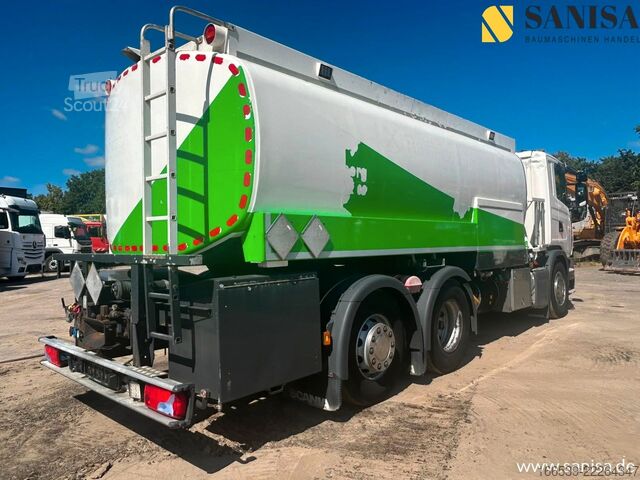Autocisternă SCANIA G410/ADR/3 Kammer/Heizöl/Diesel/Lenk-Lift/Sening