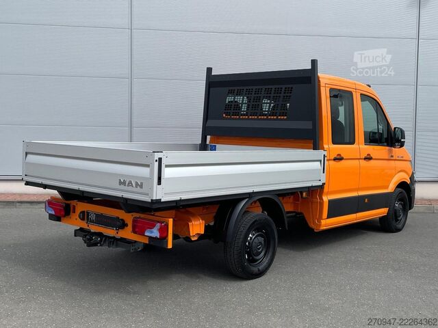 Pick-up dodávka MAN TGE 3.180 Pritsche DOKA MR 4x4 ACC LED DIFF-SPER