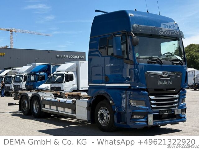 Caminhão com carroçaria intercambiável MAN TGX26470*E6d*Intarder*AHK*Klima*Kühlbox*Lift*TÜV