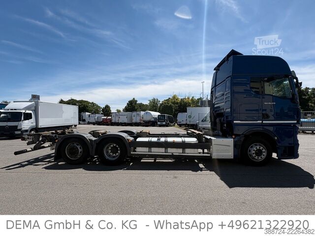 Caminhão com carroçaria intercambiável MAN TGX26470*E6d*Intarder*AHK*Klima*Kühlbox*Lift*TÜV