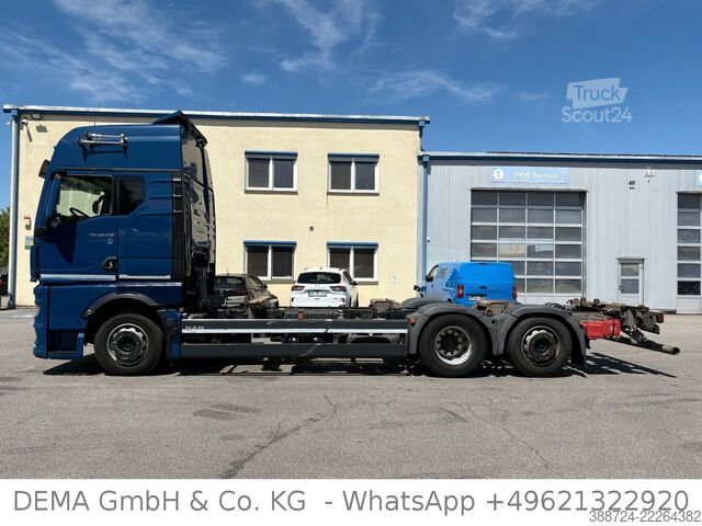 Caminhão com carroçaria intercambiável MAN TGX26470*E6d*Intarder*AHK*Klima*Kühlbox*Lift*TÜV