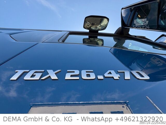 Caminhão com carroçaria intercambiável MAN TGX26470*E6d*Intarder*AHK*Klima*Kühlbox*Lift*TÜV