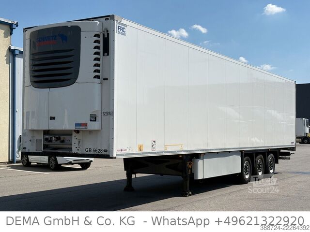 شبه مقطورة مبردة SCHMITZ CARGOBULL SCBS3B*Rohrbahnen*Fleischhang*Schmitz-Achsen*