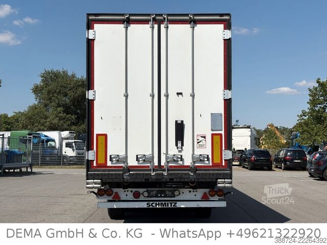 شبه مقطورة مبردة SCHMITZ CARGOBULL SCBS3B*Rohrbahnen*Fleischhang*Schmitz-Achsen*