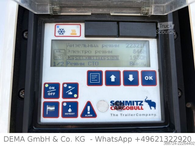Koeloplegger SCHMITZ CARGOBULL SCBS3B*Rohrbahnen*Fleischhang*Schmitz-Achsen*