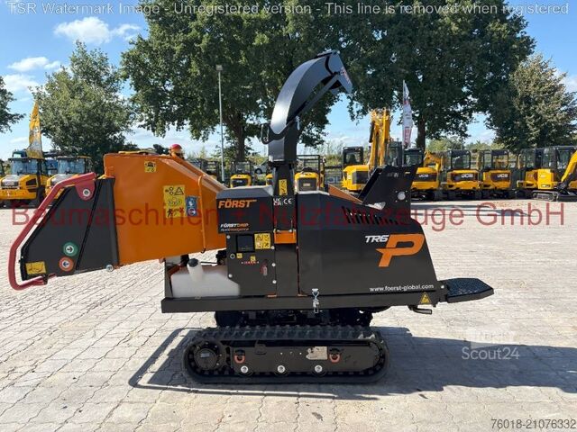 Holzhäcksler  Först TR6P 40 -werkneu-