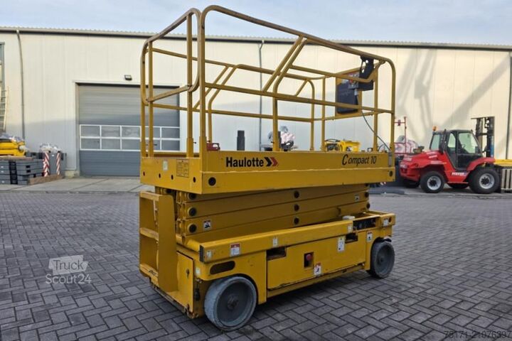 Schaarlift Haulotte Compact 10 Electric, 10m Working Height, 450kg Cap