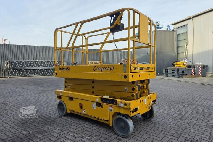 Schaarlift Haulotte Compact 10 Electric, 10m Working Height, 450kg Cap
