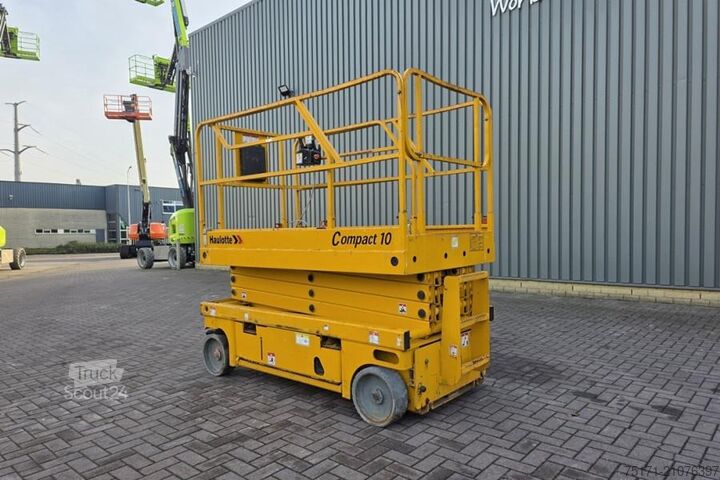 Schaarlift Haulotte Compact 10 Electric, 10m Working Height, 450kg Cap