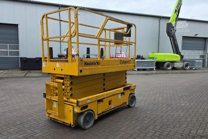 Schaarlift Haulotte Compact 12 Electric, 12m Working Height, 300kg Cap