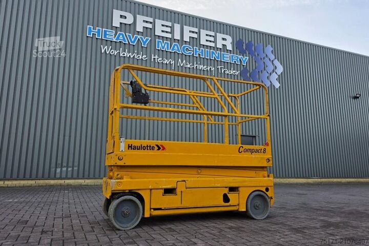 Schaarlift Haulotte Compact 8 Electric, 8.2m Working Height, 350kg Cap