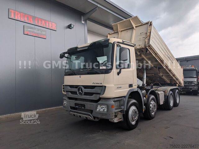 Třístranný sklápěč MERCEDES-BENZ Actros MP3 3241 / 8X4 / Blatt / E5 / Big Axle